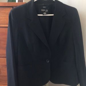 Black dress blazer